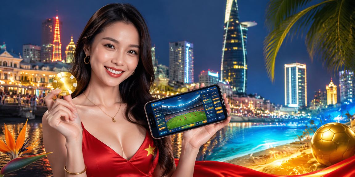 Người hâm mộ bóng đá tại TP. Hồ Chí Minh xem tỷ lệ kèo trận đấu trên điện thoại trong không khí lễ hội thể thao